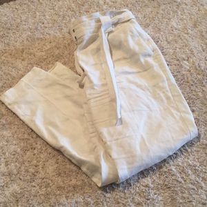Express- high waisted linen blend
